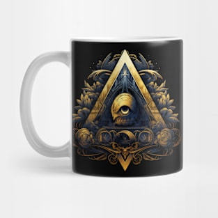 All Seeing Eye Design Mug